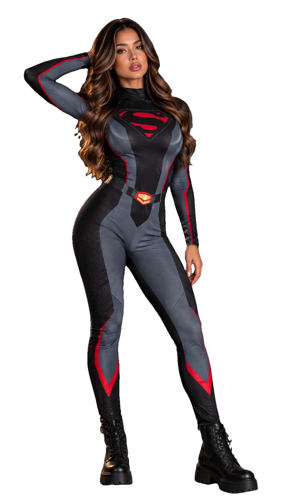 Enterizo disfraz Superwoman de frente